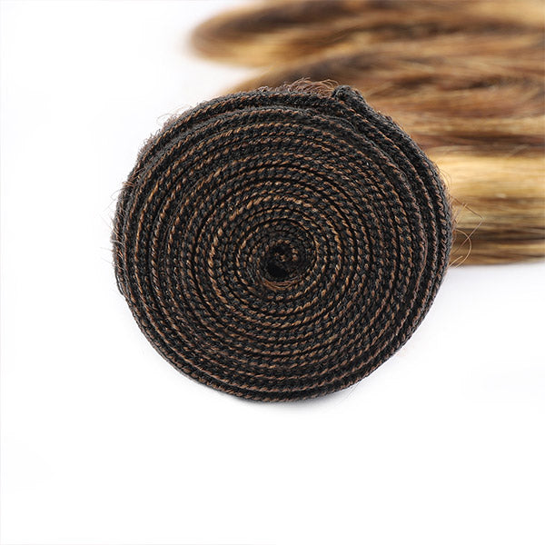 Ishow Hair P4/27 Honey BlondeBody Wave Human Hair Bundles 8-30 Inch - IshowHair