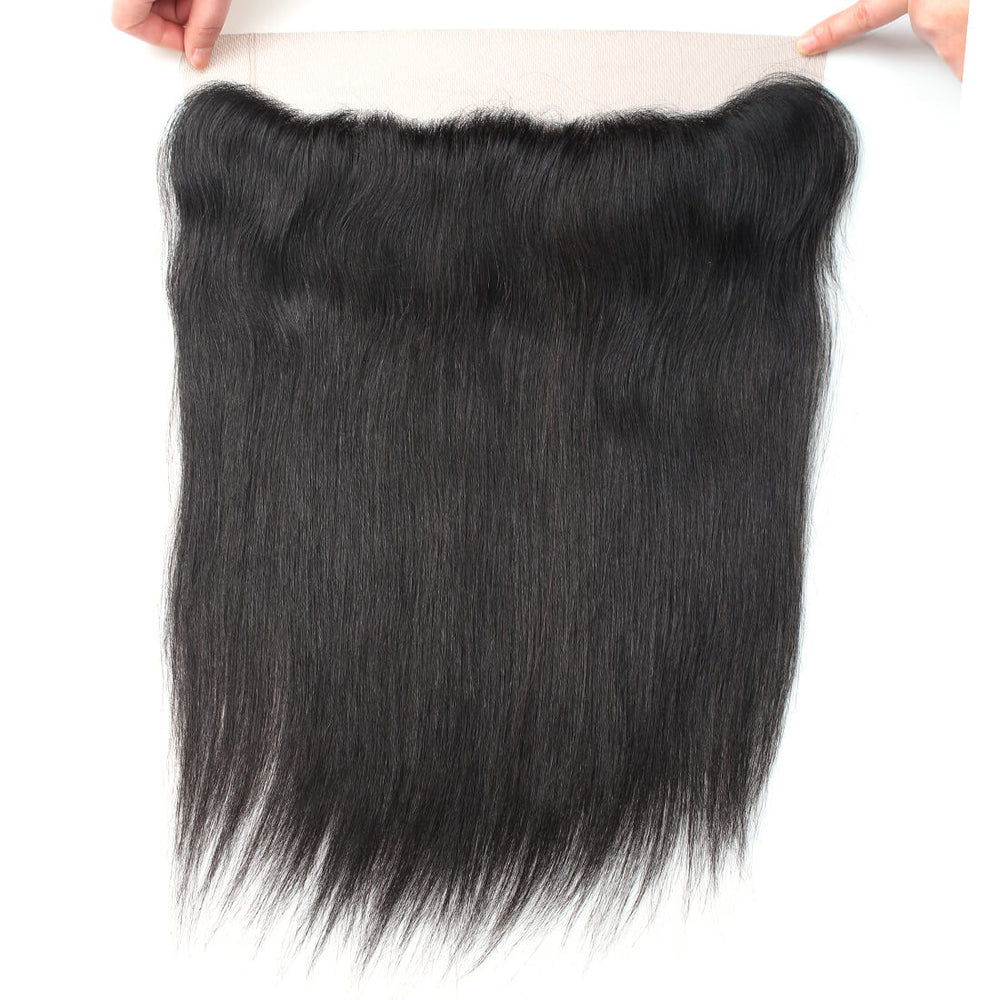 Straight Hair 13X4 Ear to Ear Lace Frontal With Baby Hair Free Shipping - IshowVirginHair