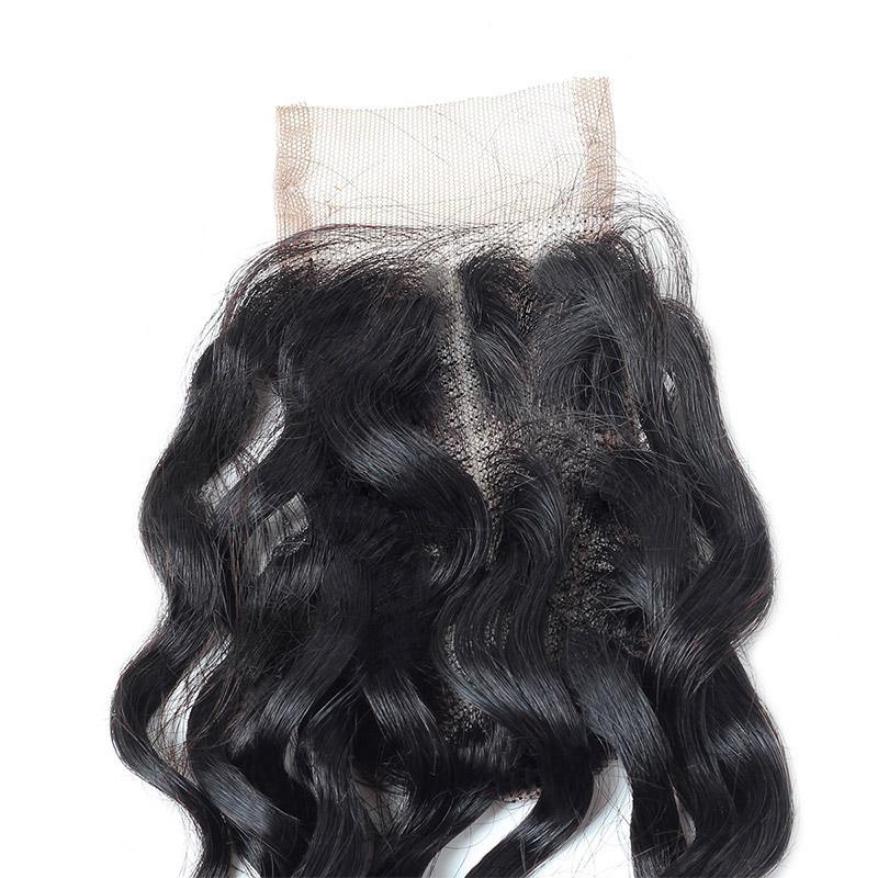 Brazilian Ishow Hair Bundles Water Wave Hair Weave 3 Bundles With 2x4 Lace Closure - IshowVirginHair
