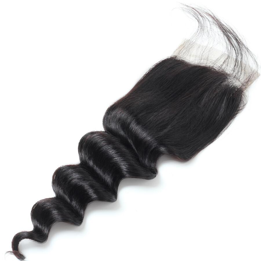 Ishow Loose Deep Wave Hair 4*4 Lace Closure With Baby Hair - IshowHair