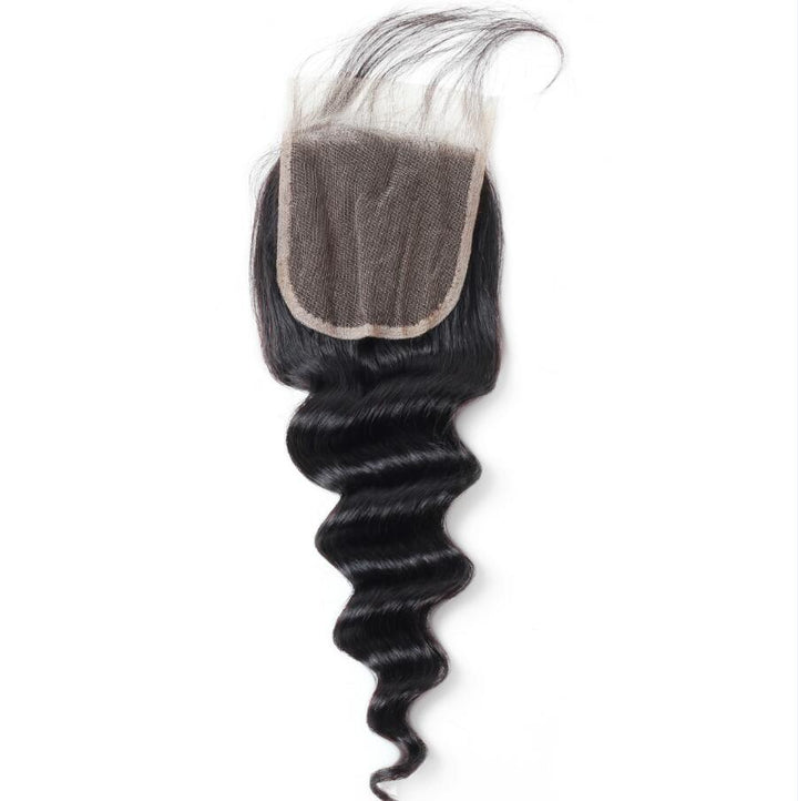 Ishow Loose Deep Wave Hair 4*4 Lace Closure With Baby Hair - IshowHair