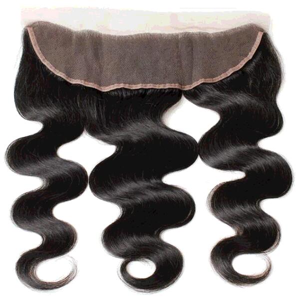 Virgin Human Hair Body Wave 13*4 Ear to Ear Lace Frontal Pre Plucked with Baby Hair - IshowHair