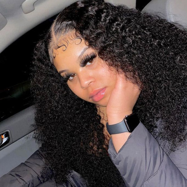 Ishow Virgin Peruvian Curly Human Hair 4 Bundles with 4*4 Lace Closure - IshowHair