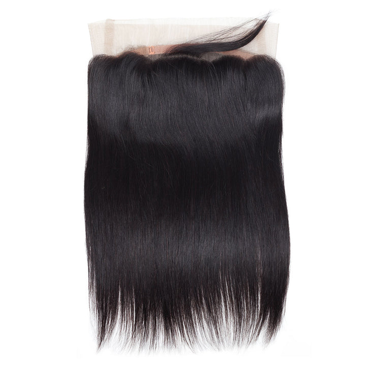 Ishow Hair Virgin Brazilian Straight Human Hair 360 Lace Frontal Closure