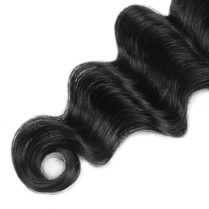 Ishow Loose Deep Wave Virgin Remy Human Hair Weave 1Pc Sample Bundle - IshowHair