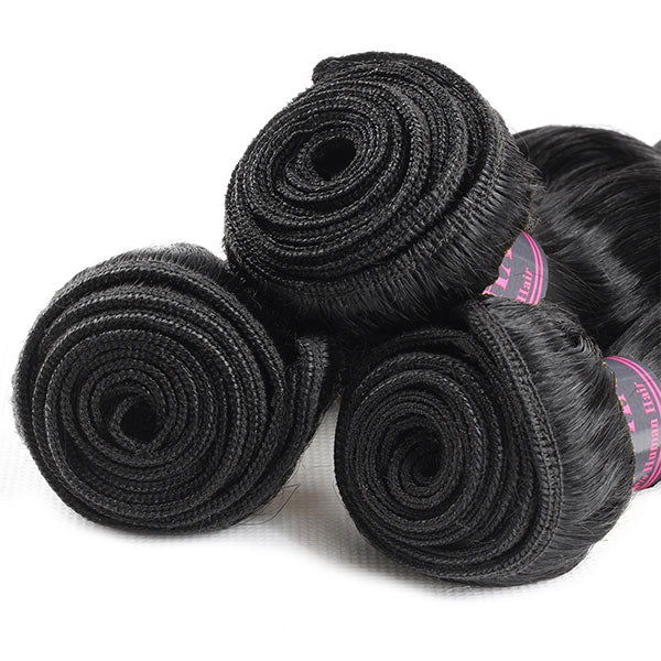 Ishow Loose Deep Wave Virgin Remy Human Hair Weave 1Pc Sample Bundle - IshowHair