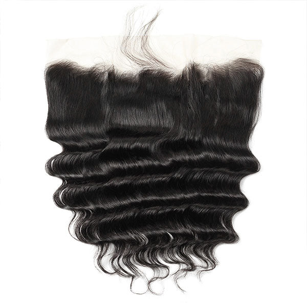 Ishow Loose Deep Wave Ear To Ear 13*4 Lace Frontal Closure Pre Plucked with Baby Hair - IshowHair