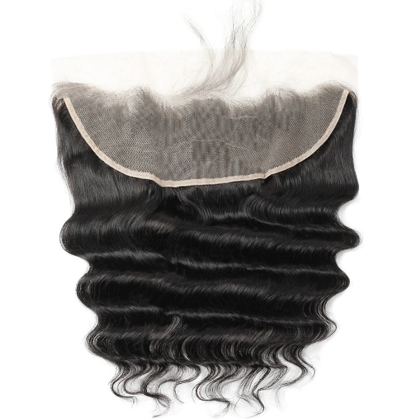 Brazilian Virgin Loose Deep Wave Human Hair 3 Bundles With Frontal Closure - IshowHair