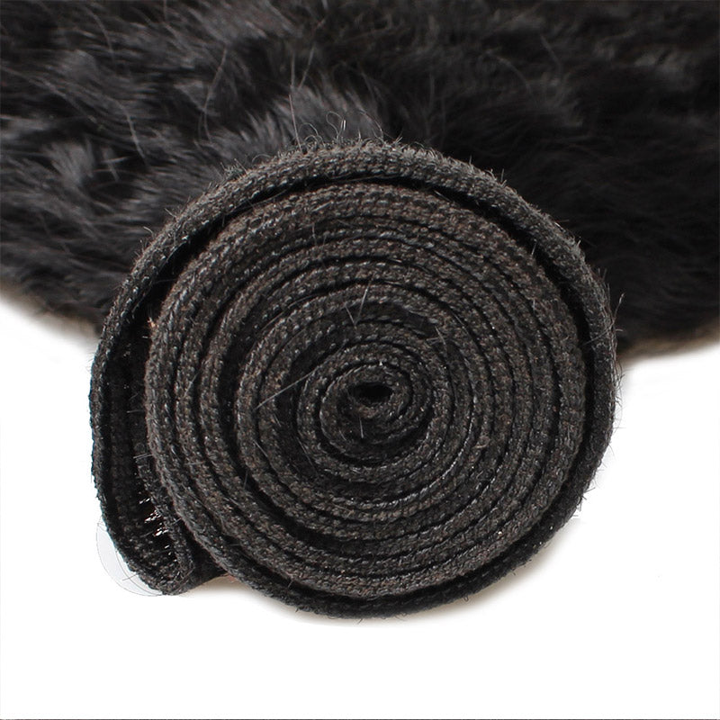 Ishow Hair Virgin Brazilian Hair Yaki Straight Human Hair Weave 3 Bundles
