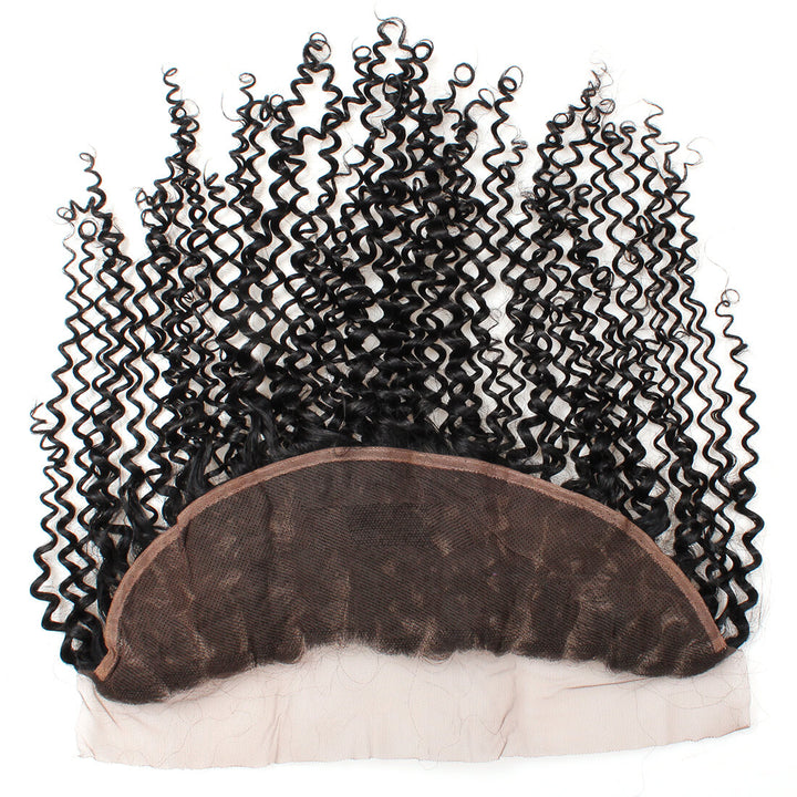 Ishow Hair Curly Virgin Remy Human Hair 13x4 Ear to Ear Lace Frontal With Baby Hair - IshowVirginHair