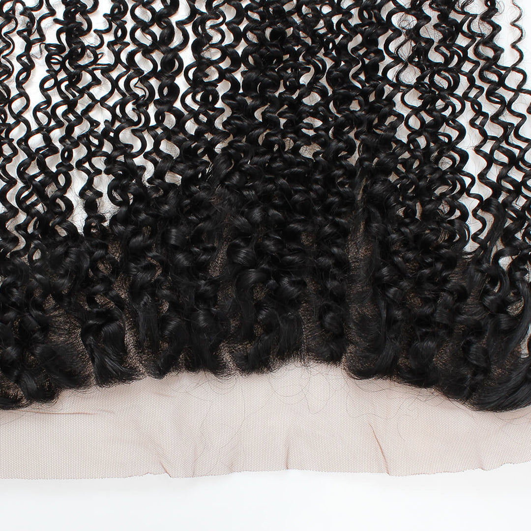 Ishow Hair Curly Virgin Remy Human Hair 13x4 Ear to Ear Lace Frontal With Baby Hair - IshowVirginHair
