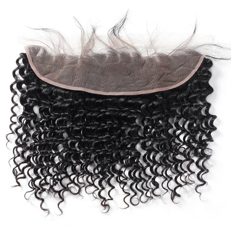 Deep Wave Ear To Ear 13*4 Lace Frontal Closure