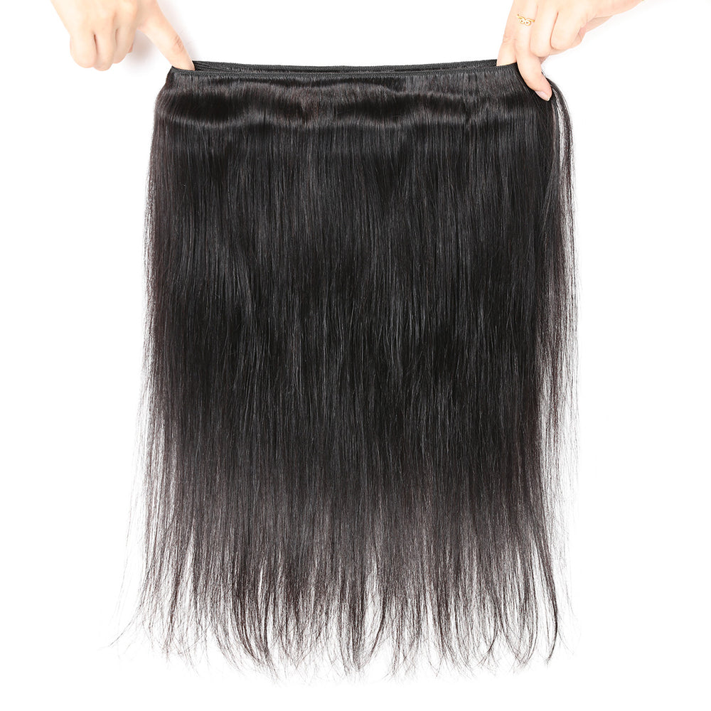 Ishow Hair Straight Hair Weave Bundles Human Hair Extensions Double Weft 1 Piece Bundles Deal - IshowVirginHair