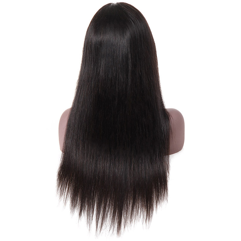 Straight Lace Front Wig Malaysian Straight Virgin Remy Human Hair Wigs - IshowHair