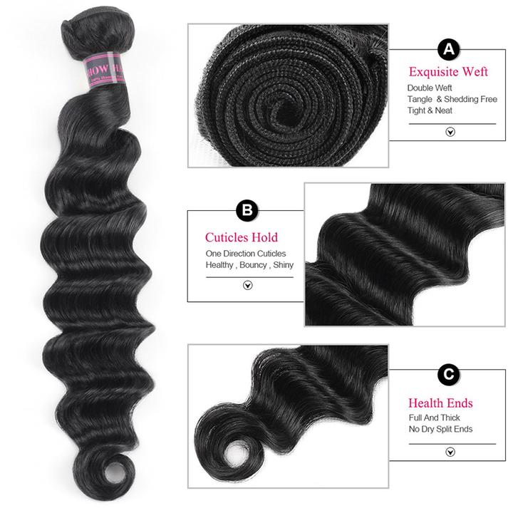 Ishow Beauty Hair Factory Wholesale Loose Deep Wave Human Hair Bundles - IshowHair