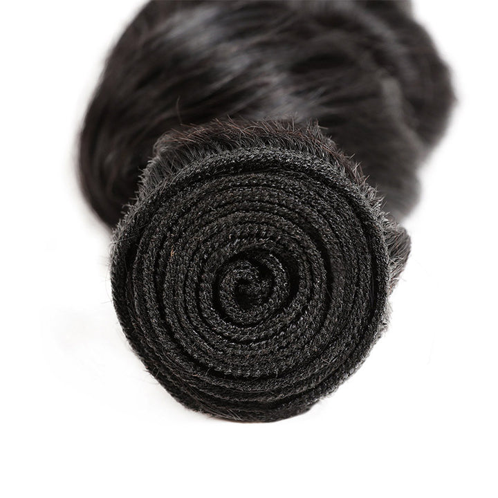 Virgin Brazilian Loose Wave Hair 4 Bundles Deal Ishow Human Hair Extensions