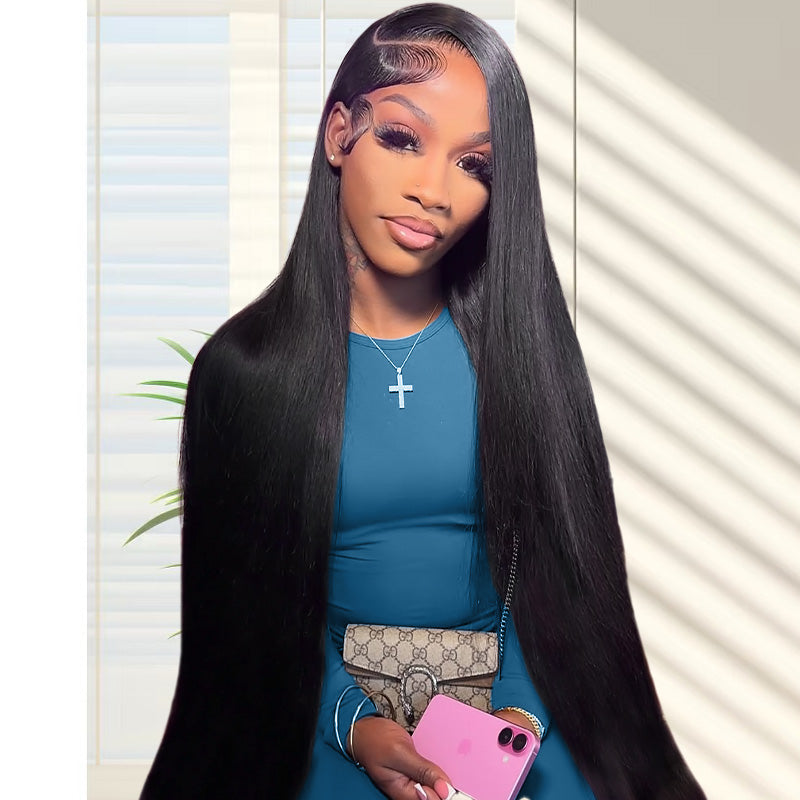 Classic 1B Black Beauty - The Most Natural-Looking Straight Hair for Flawless Blending
