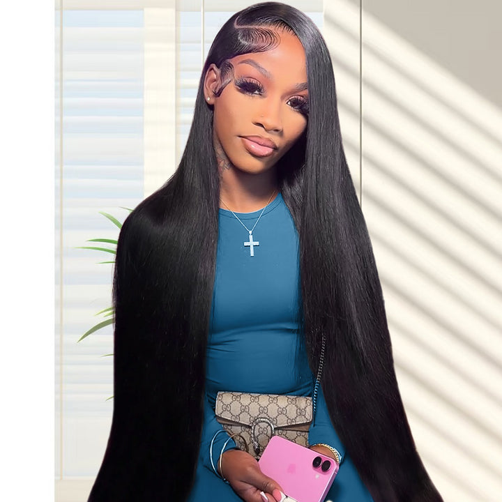 Classic 1B Black Beauty - The Most Natural-Looking Straight Hair for Flawless Blending
