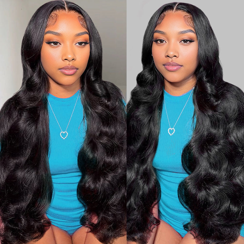 Bouncy, Voluminous Body Waves - Enjoy Natural-Looking Movement & Supreme Softness in Classic 1B Black
