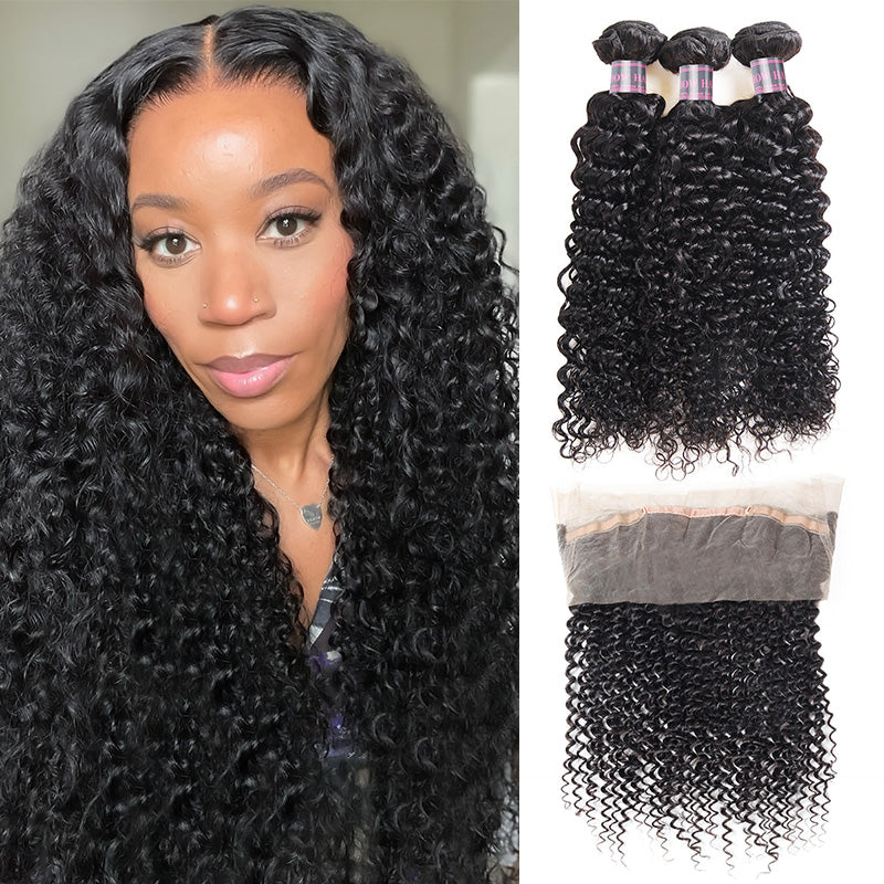 360 Frontal with Bundles Deal ✨ 2 Bundles With 360 Lace Frontal - Complete Hair Elegance  main image 2