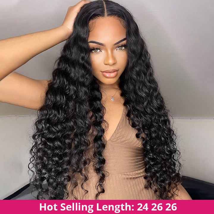 Deep Wave 3 Bundles Ishow Virgin Peruvian Human Hair Extensions - IshowHair
