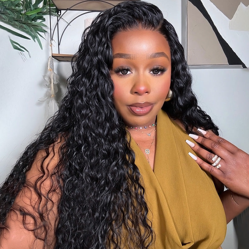 Ishow Water Wave Ear to Ear 13x4 Lace Frontal With Baby Hair - IshowVirginHair 