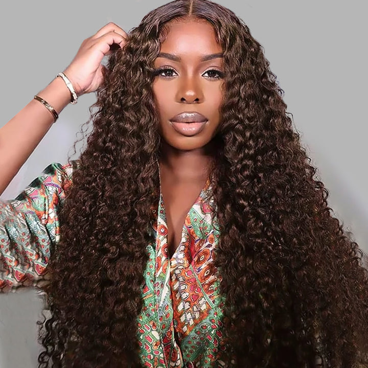 Bouncy, Defined Curls - Experience Authentic Burmese Curly Hair with Natural Spring & Movement"