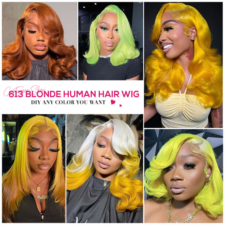 This wig is pre-plucked and made with 613 HD transparent lace, it's the perfect upgrade to your hair collection!