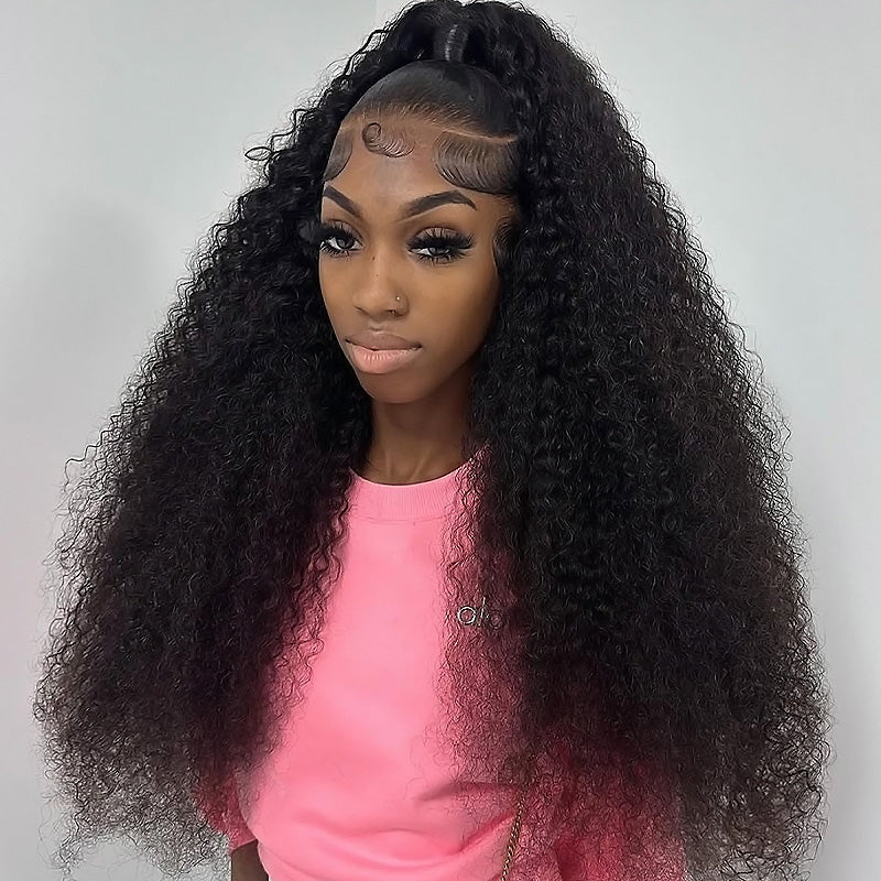 3 Bundles With 360 Lace Frontal Ishow 100% Remy Virgin Human Hair Weave Bundles Brazilian Curly Wave With Baby Hair - IshowVirginHair