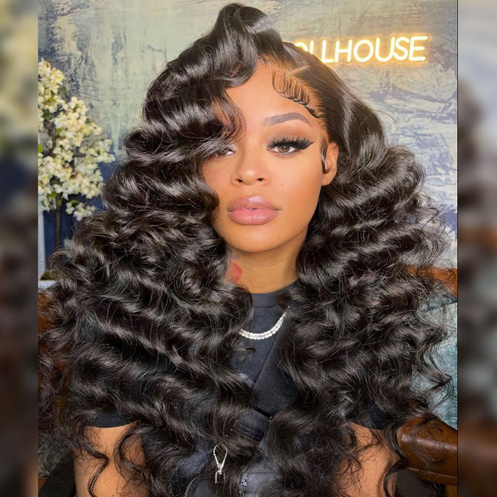 Ishow Peruvian Loose Wave Hair 3 Bundles 100% Virgin Human Hair Weaves