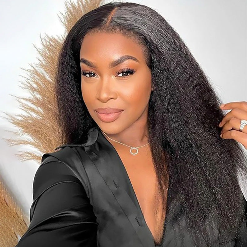 Indian Remy Human Hair Yaki Straight 3 Bundles Deal Hair Extensions Ishow Hair Weave Natural Color Hair Bundles - IshowVirginHair