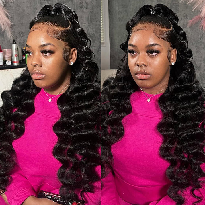 Ishow Peruvian Loose Wave Hair 3 Bundles 100% Virgin Human Hair Weaves