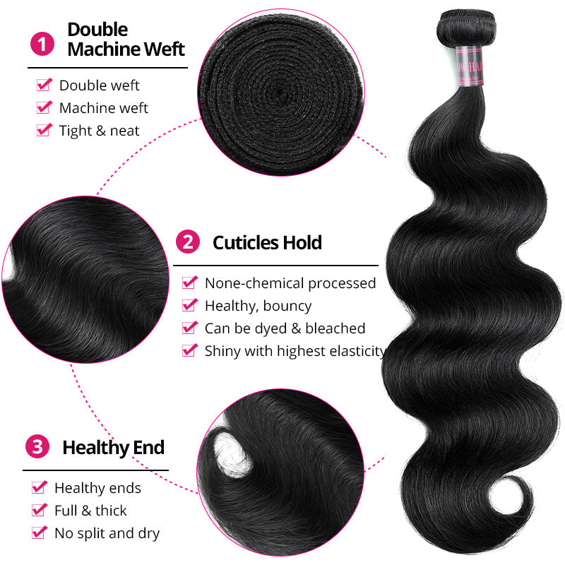 Virgin Hair Excellence - Cuticle-Intact Raw Bundles for Minimal Shedding & Maximum Durability
