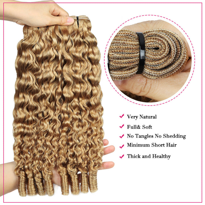 Complete 3-Bundle Set - Thick, Voluminous Coverage for Full-Bodied Curls
