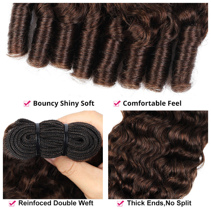 100% Virgin Hair - Superior Softness & Long-Lasting Curl Pattern