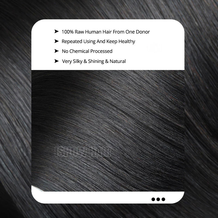 Raw Vietnamese Straight Hair With Specifications: From One Donor, Repeated Using And Keep Healthy