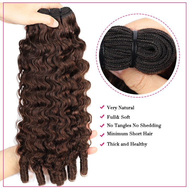 100% Virgin Hair - Superior Softness & Long-Lasting Curl Pattern