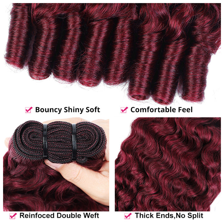 Premium Burmese Curly Hair - Cuticle-Intact for Minimal Shedding & Maximum Longevity