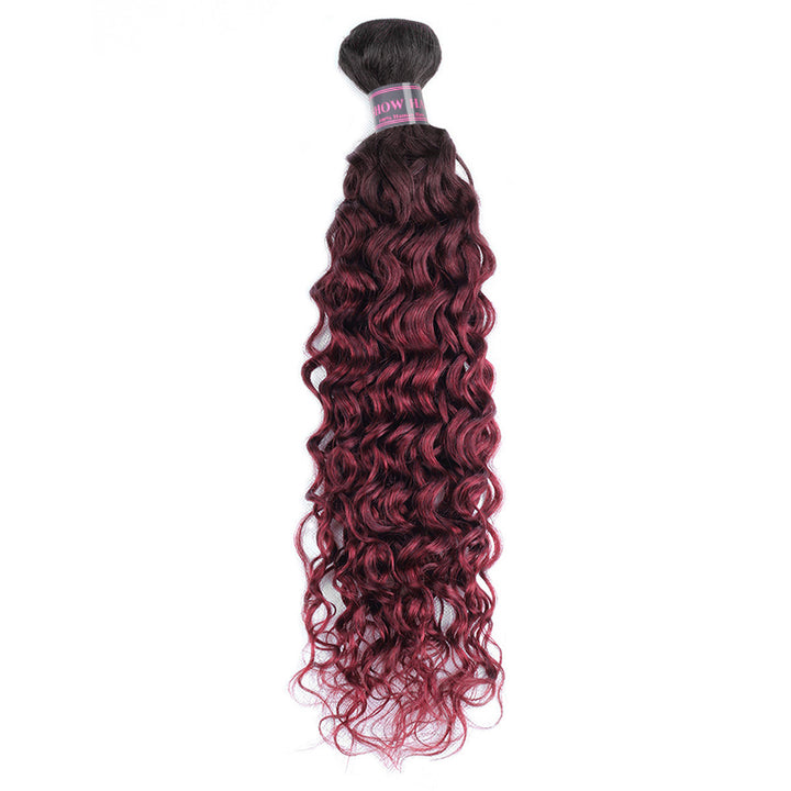 Seamless T1B to 99J Ombre - From Deep Natural Black to Vibrant Burgundy. The Perfect Gradient for a Bold, Stylish Statement

