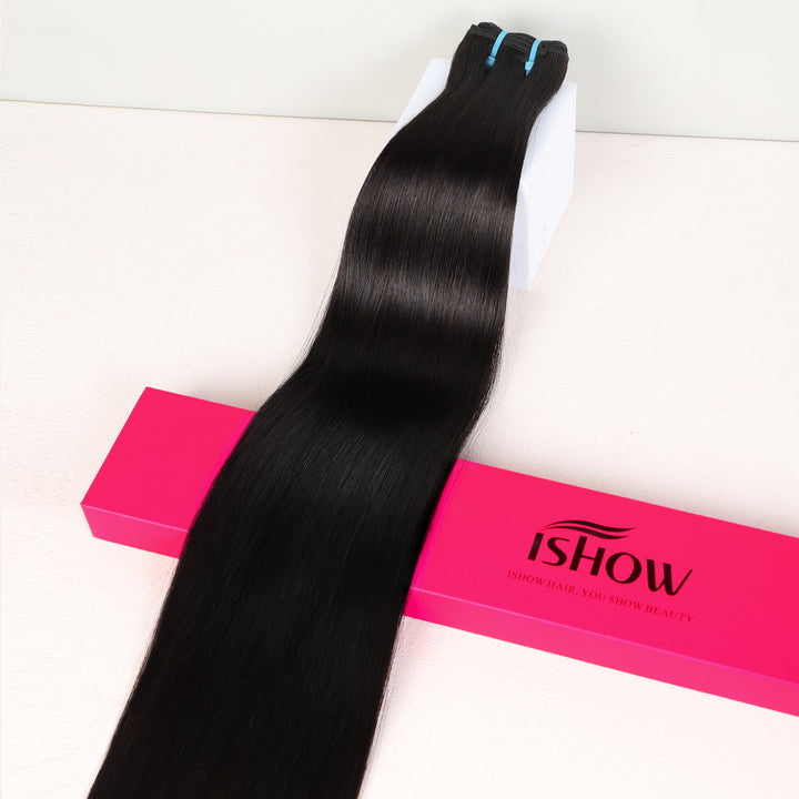 Raw Vietnamese Straight Hair Bundle with Pink Protective Box