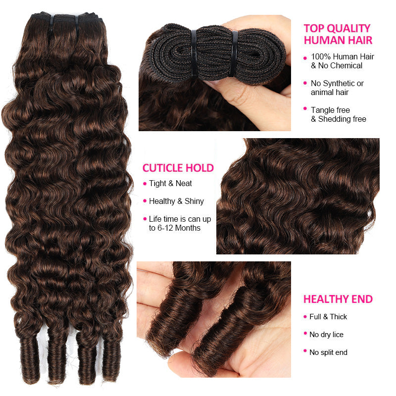 100% Virgin Hair - Superior Softness & Long-Lasting Curl Pattern
