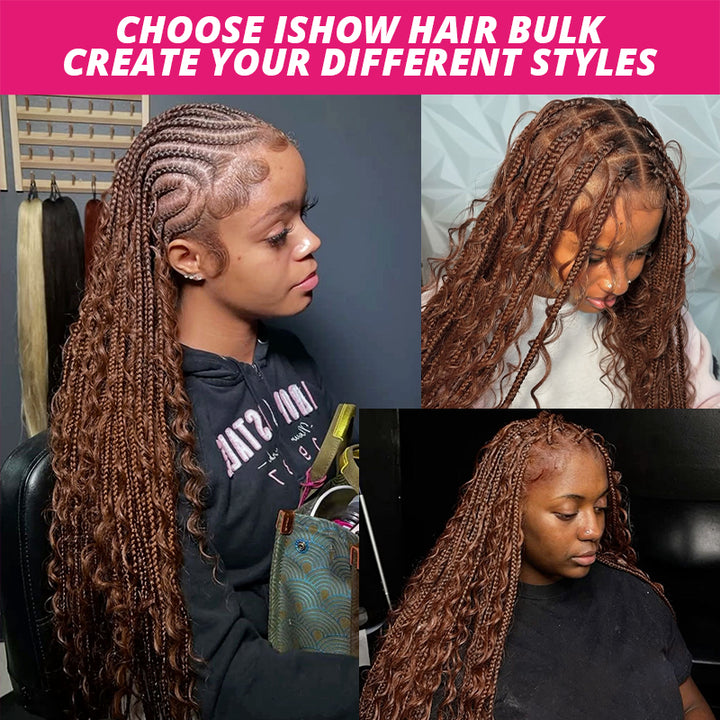 Create Anything! Perfect for Boho Braids, Knotless Styles, Crochet, & More – Let Your Creativity Run Wild with This Premium Hair.
