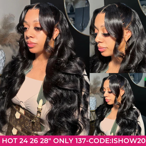 Ishow Brazilian Body Wave Hair 3 Bundles Human Hair Weave