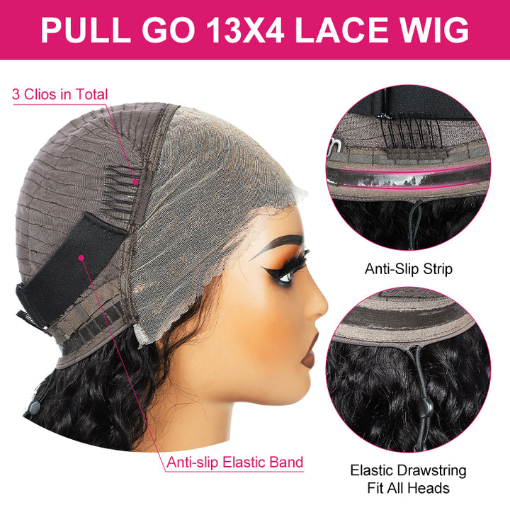 Instant Burmese Curl Perfection! Ishow Hair 'Pull & Go' Wig Delivers Effortless Volume & Bounce – Zero Skills Required