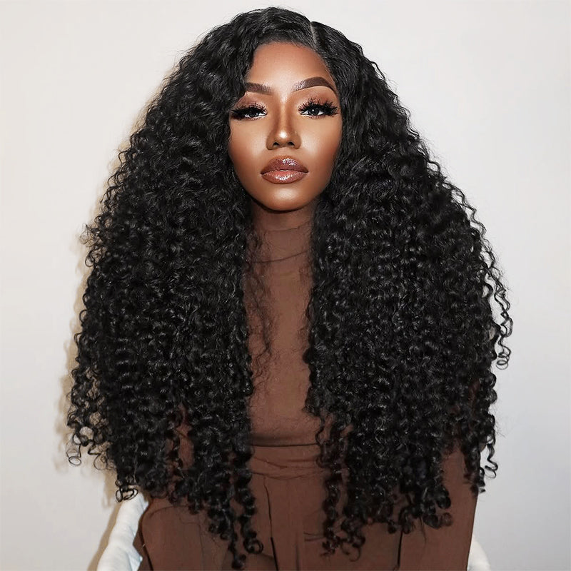 Ishow Virgin Brazilian Curly Hair Weave 3 Bundles With 4*4 Lace Closure - IshowHair