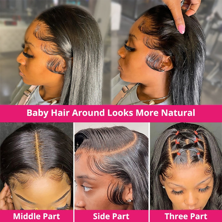 Ishow Straight Body Wave 4x4 Lace Closure Wig - IshowHair