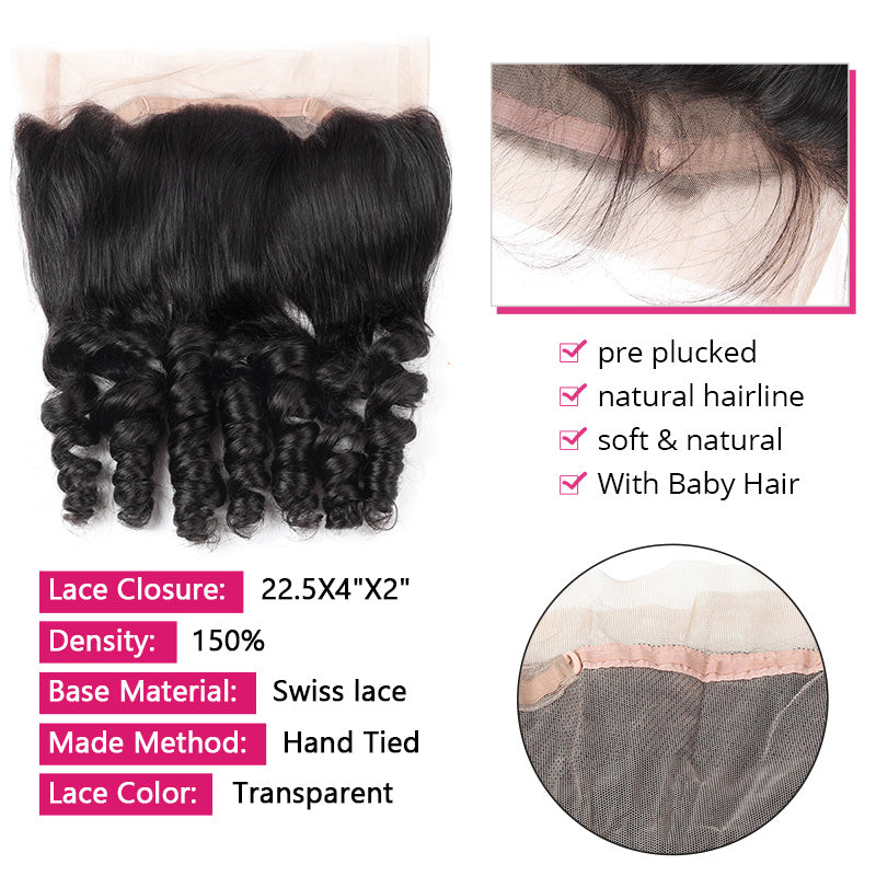 Loose Wave 100% Virgin Remy Human Hair Extensions 2 Bundles With 360 Lace Frontal Ishow Hair Bundles Weave - IshowVirginHair