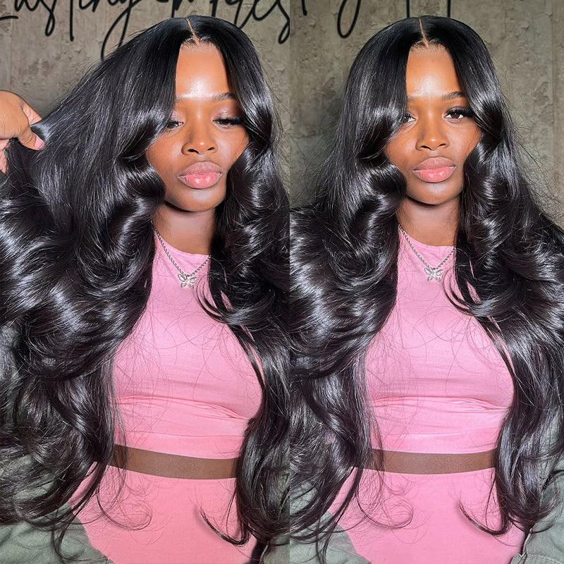 Our Brazilian Human Hair is a luxurious, high-quality option for glamorous body wave styles. Set includes 4 bundles of hair and a lace closure to create an unbeatable look. 100% unprocessed hair with natural roots and tips.