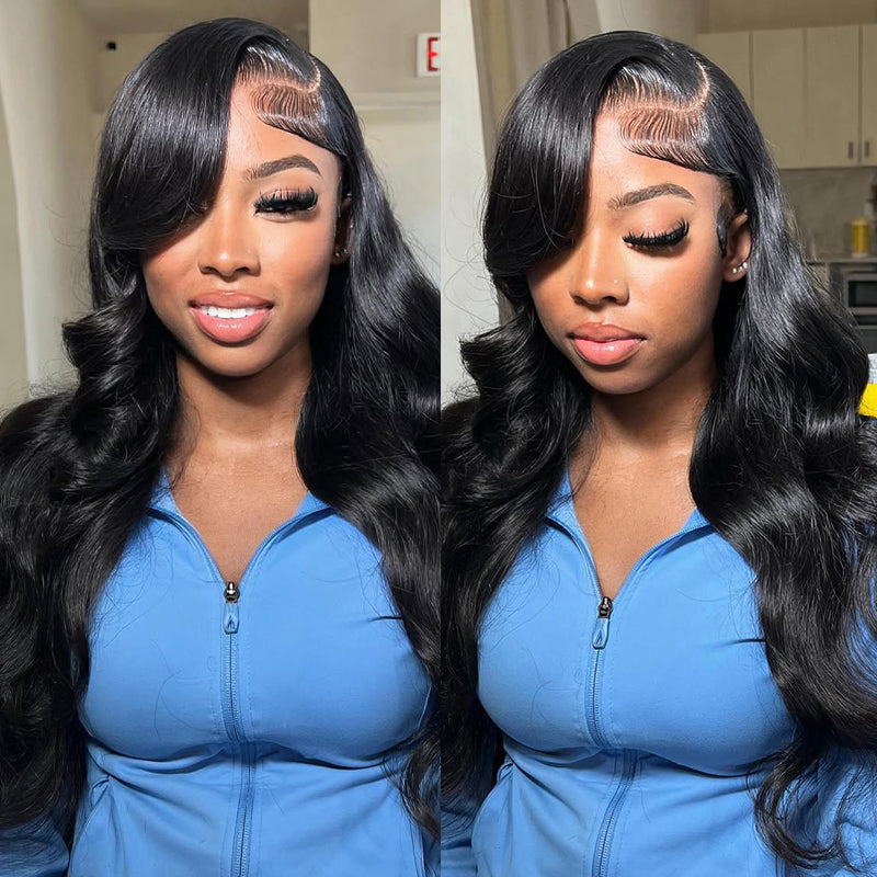 Ishow Virgin Indian Body Wave Hair 3 Bundles with 13x4 Ear To Ear Lace Frontal - IshowHair