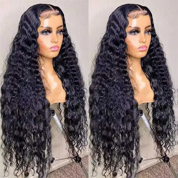 【HD Invisible Lace】Undetectable HD Lace Wig Water Wave Human Hair Wig 13*6 Invisible Lace Front Wig